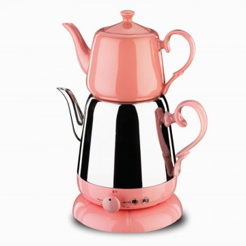 Nosta Electrical Tea Pot -Pink / Elektrikli Cay Takimi / A339-02