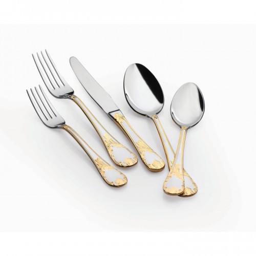 Eliza Gold 89 pcs. Cutlery / Catal Kasik Set / A2397