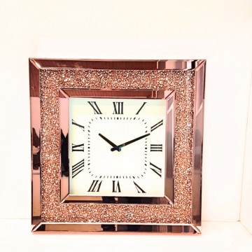 MIRROR CLOCK 5311 50.5X50.5X5 CM