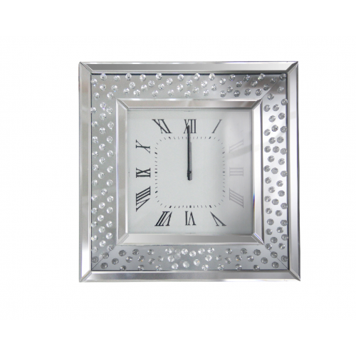 MIRROR CLOCK 5012 50.5X50.5X5.3 CM